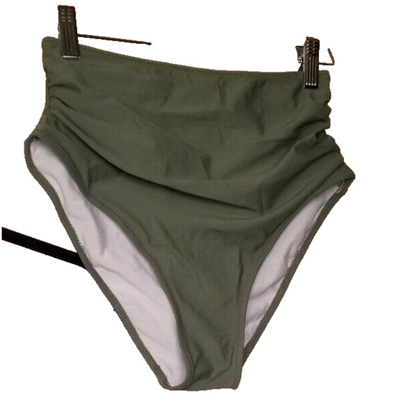 Tempt Me - Women’s Olive Green 2 Piece Bikini Swim Suit Swimwear Bathing SZ Sm - Picture 3 of 11